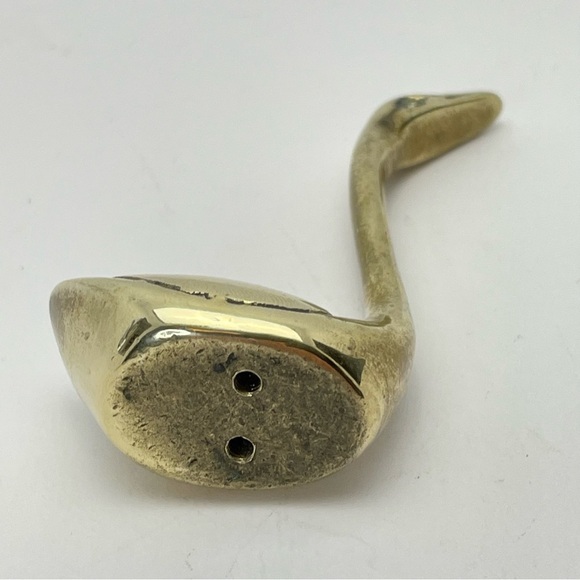 BRASS Miniature Swan - Picture 7 of 8